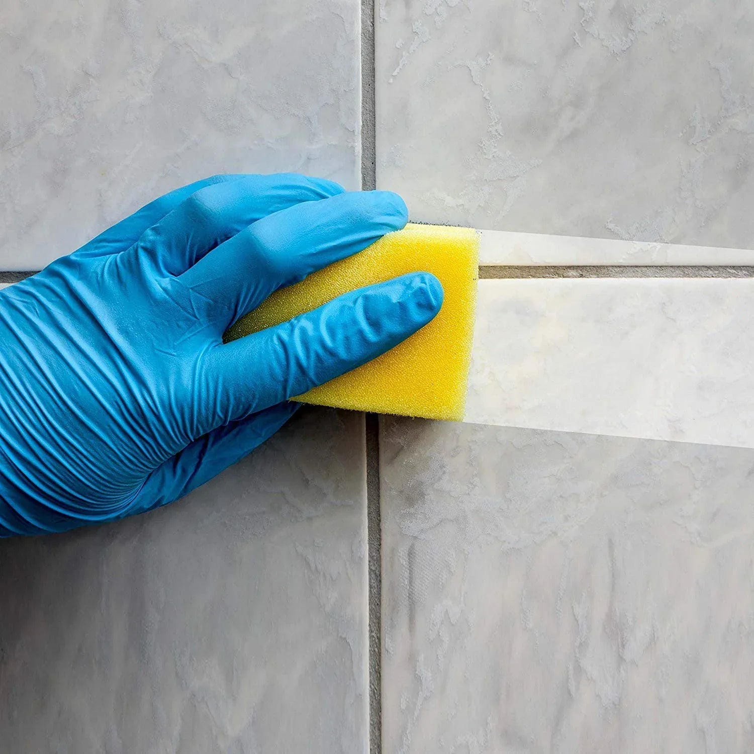1421 Scrub Sponge 2 In 1 Pad For Kitchen Sink Bathroom Cleaning Scrubber - Zidbik