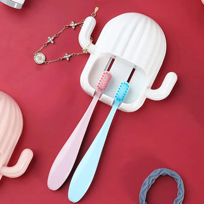 Premium Wall Mounted Toothbrush Holder Set (1 Set) - Zidbik