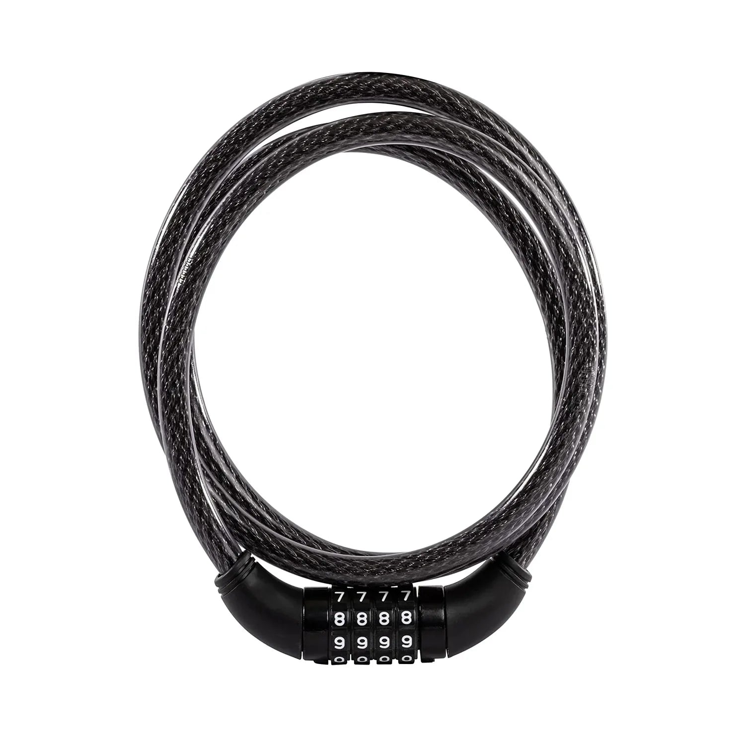 1518 Heavy Duty Multi-purpose Plastic Combination Lock For Helmet Multi Use - Zidbik