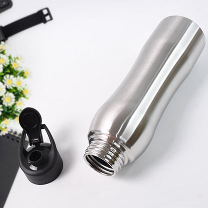Stainless Steel Double Wall Vacuum-insulated Drink Water Bottle (1000 Ml Approx) - Zidbik
