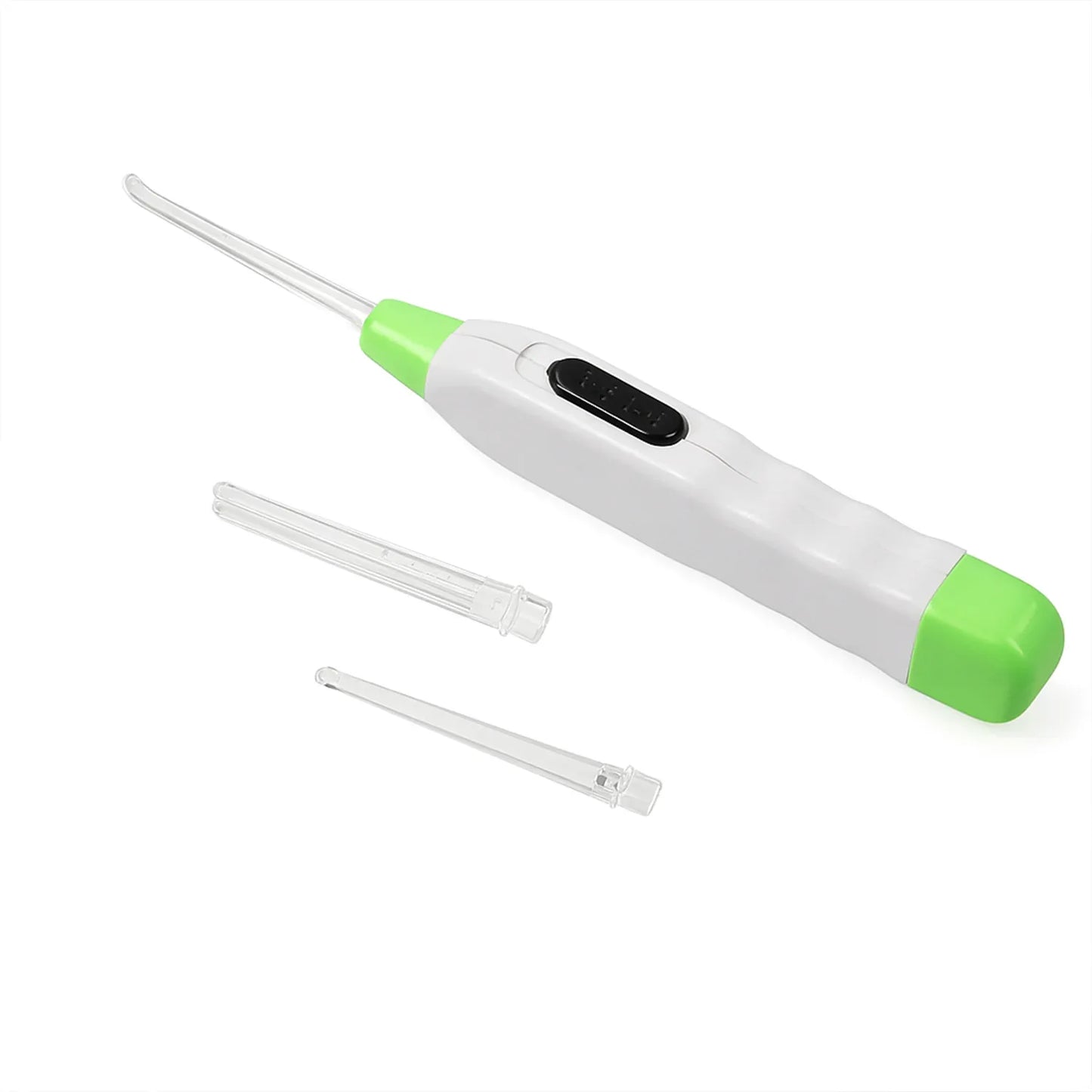 5-in-1 Led Flashlight Earpick With Interchangeable Transparent Ear Wax Removal Heads - Zidbik