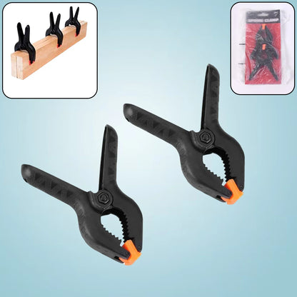 3 Inch Heavy Duty Clips Clamp Spring Clamps Clip Fixture (2 Pc Set) - Zidbik