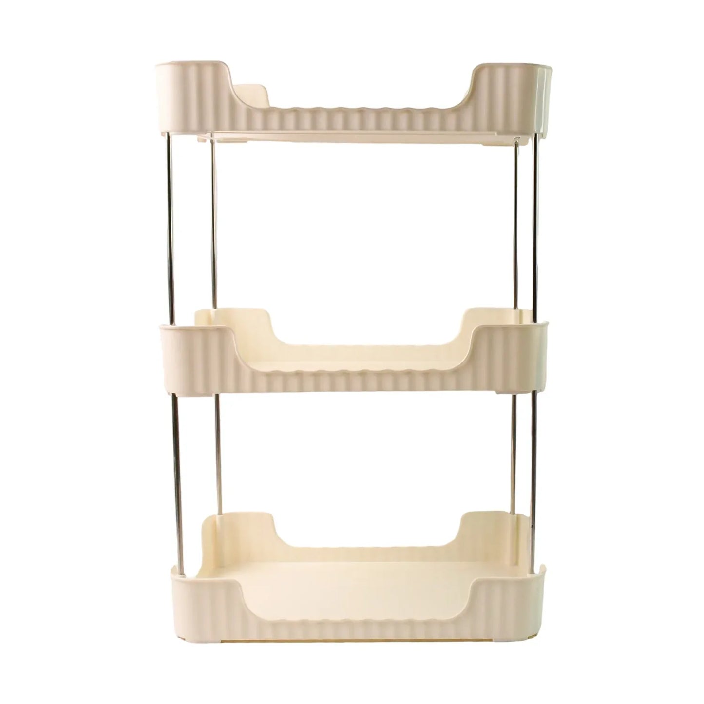 3-tier Multipurpose Storage Organizer Rack Shelf (1 Set) - Zidbik