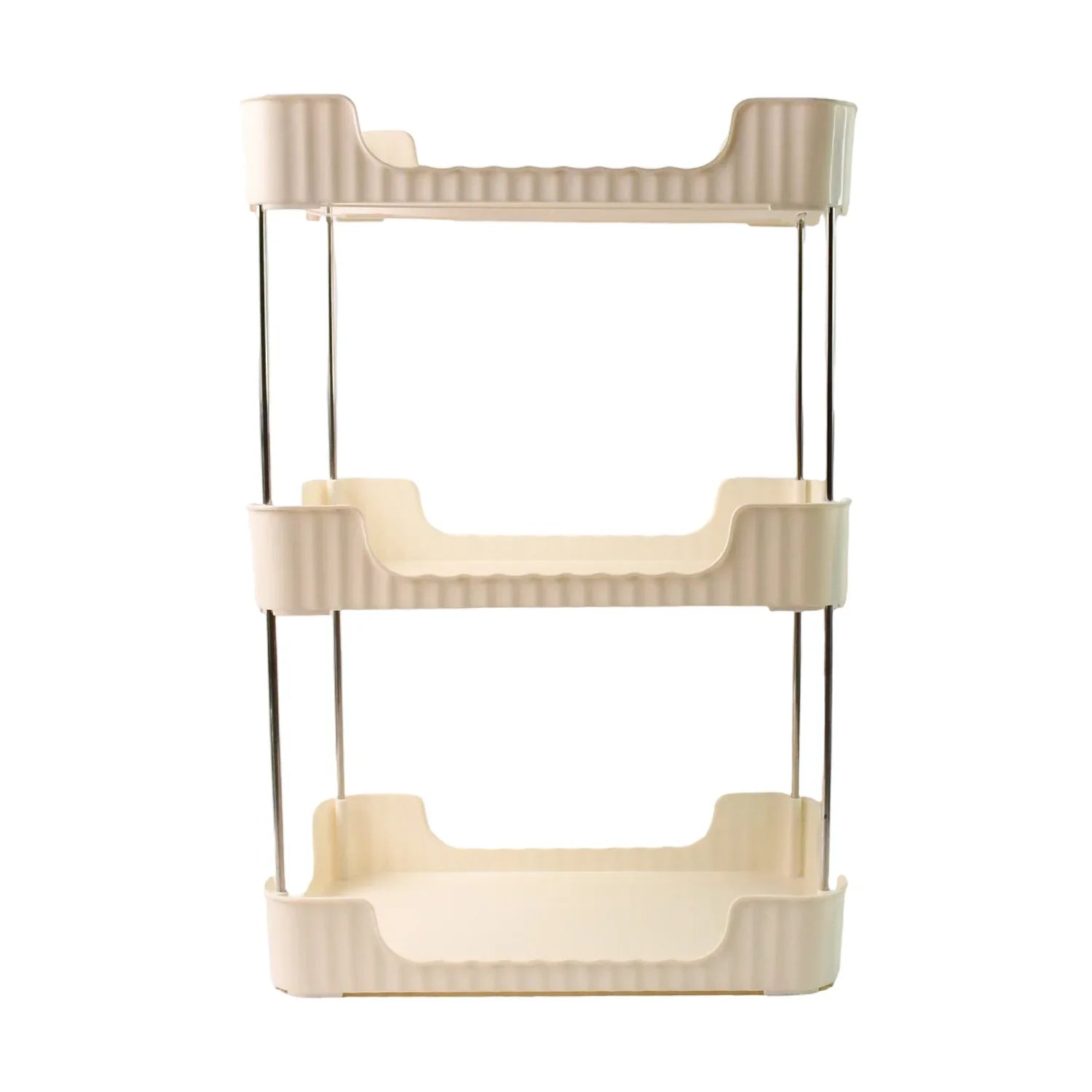 3-tier Multipurpose Storage Organizer Rack Shelf (1 Set) - Zidbik