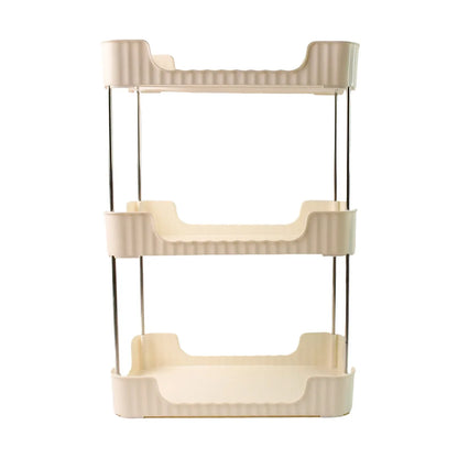 3-tier Multipurpose Storage Organizer Rack Shelf (1 Set) - Zidbik