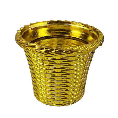Plastic Flower Valencia (Pot) Home And Outdoor (1 Pc) - Zidbik