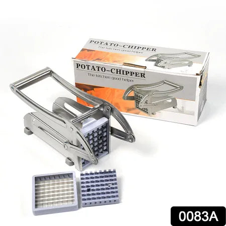 0083a French Fries Potato Chips Strip Cutter Machine With Blade - Zidbik