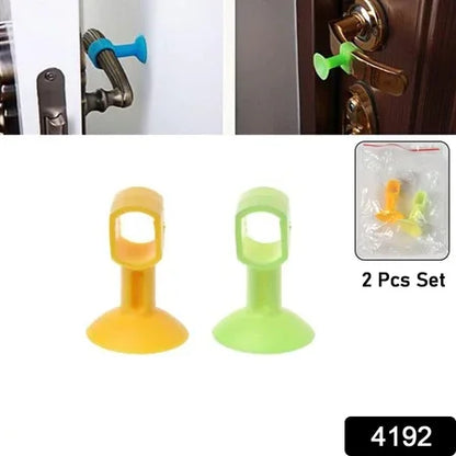 Self-sucking Silicone Door Stopper (2 Pcs Set) - Zidbik