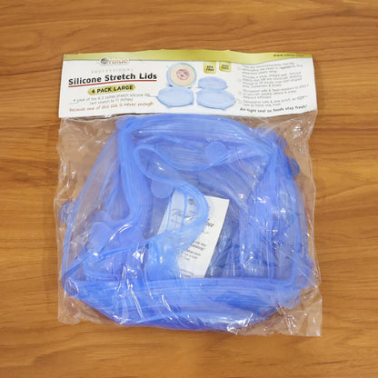 Reusable Silicone Stretch Lids 4 Piece Set - Zidbik
