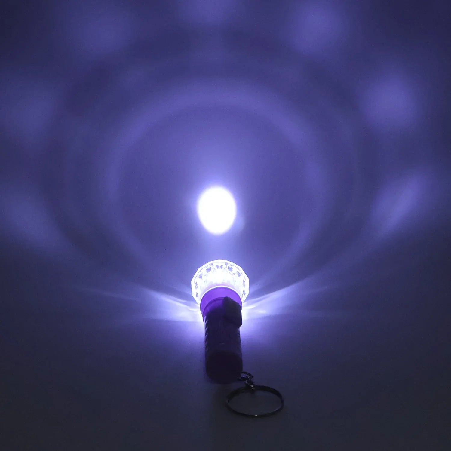Mini Led Flashlight Keychain Torch (Mix Color 1 Pc) - Zidbik
