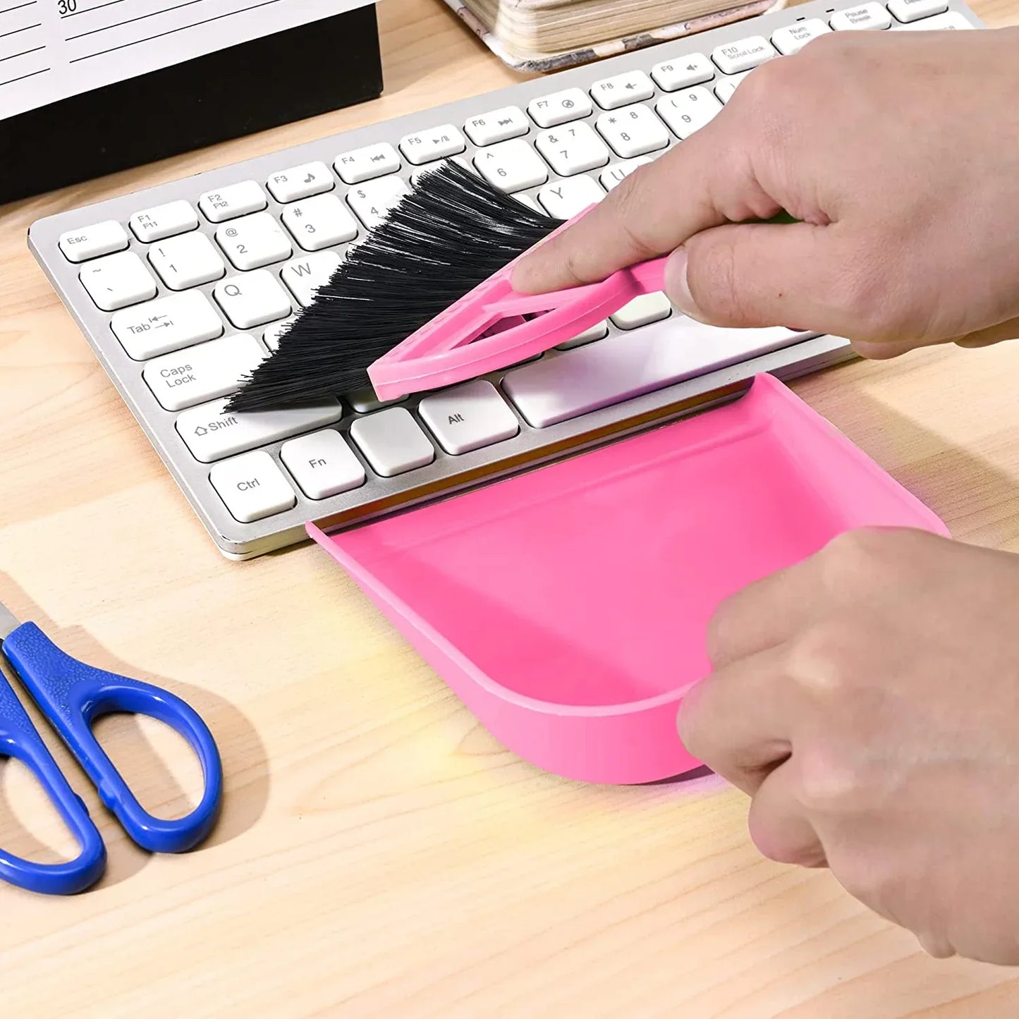 7618 Dustpan Supdi With Brush Broom Set For Multipurpose Cleaning Big Size - Zidbik