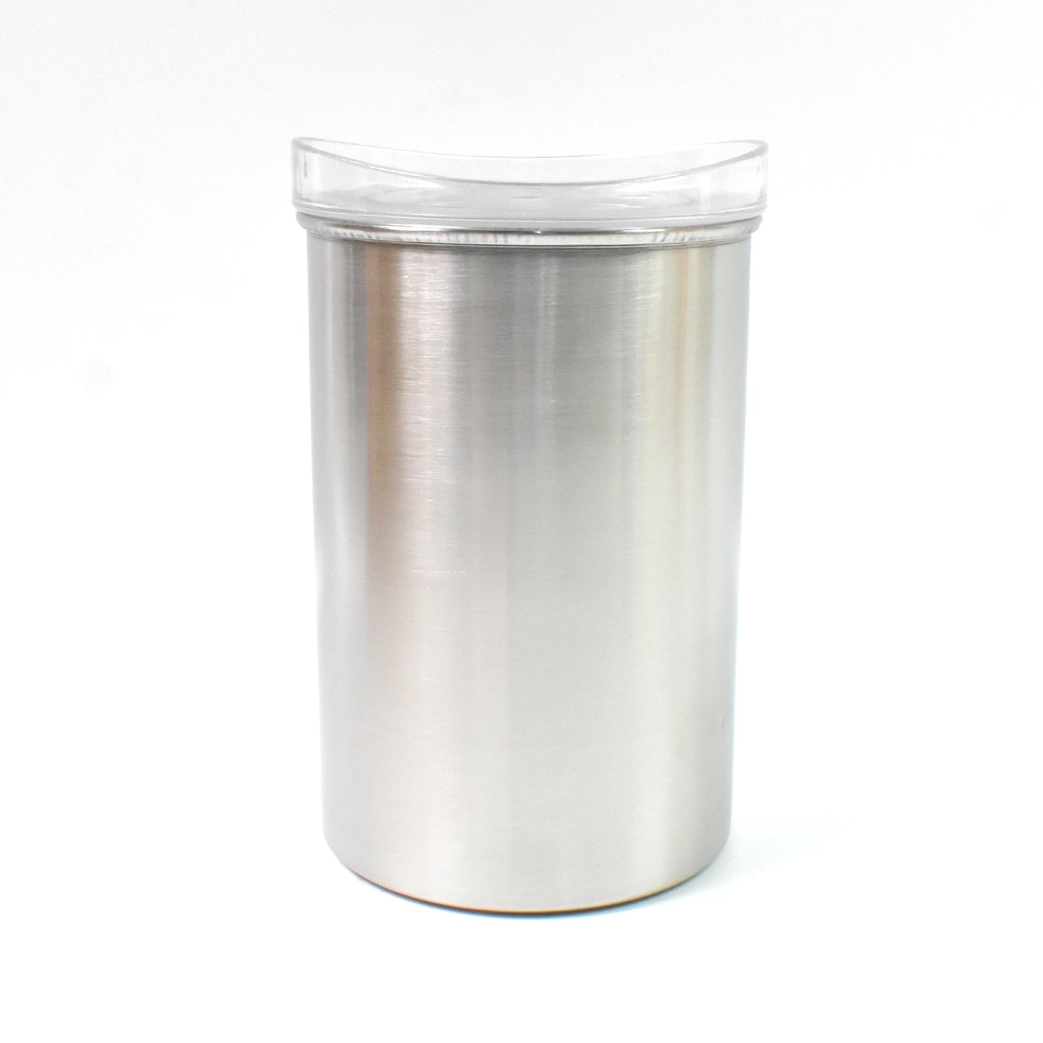 Multipurpose Stainless Steel Airtight Containers With See Through Lid (1 Pc  1000 Ml) - Zidbik