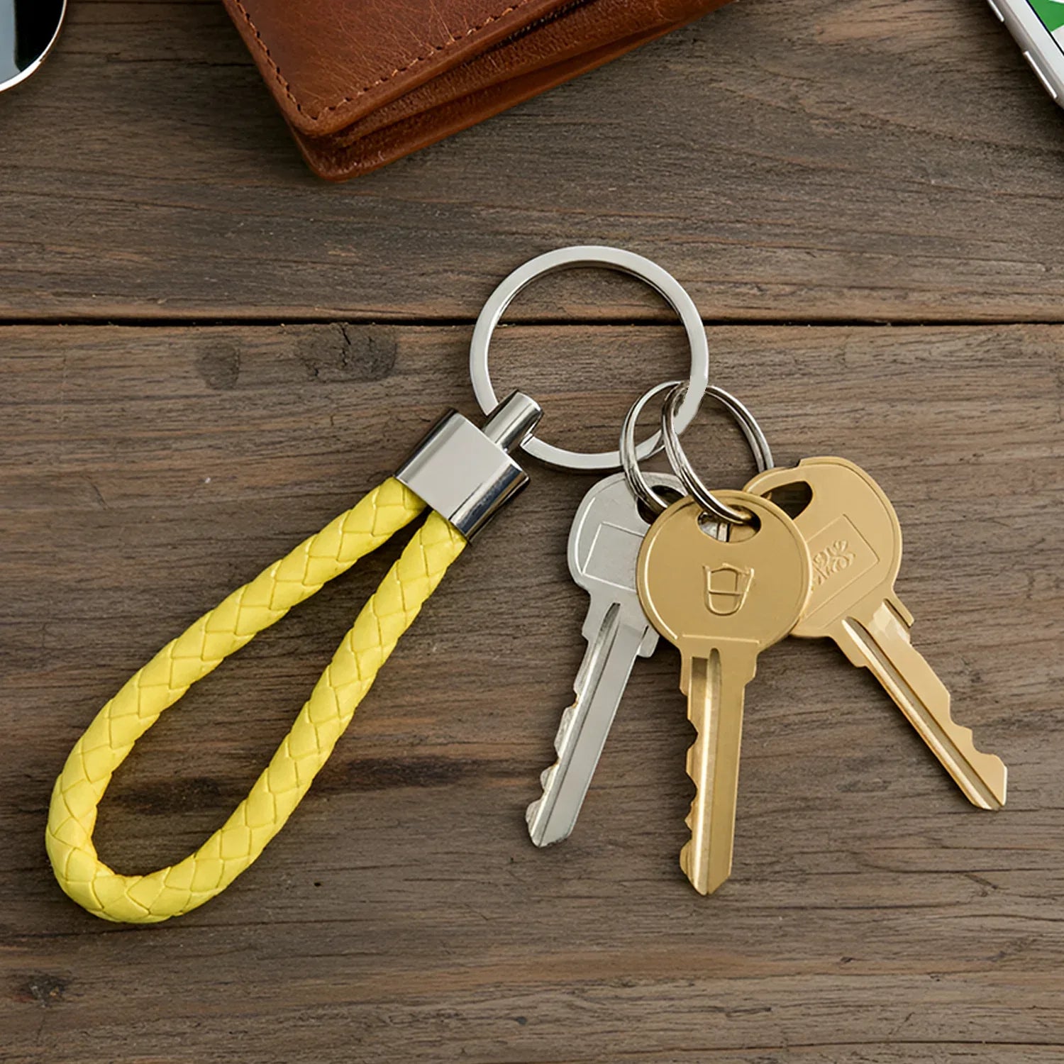 Braided Loop Keychain Set (4 Pc) - Zidbik