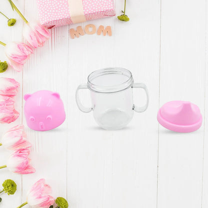 5979 Baby Milk Mug Sippy Cup Baby Mug Leakproof Mug For Kids Lightweight Nursing Dishwasher Safe Mug (250 Ml 1 Pc) - Zidbik