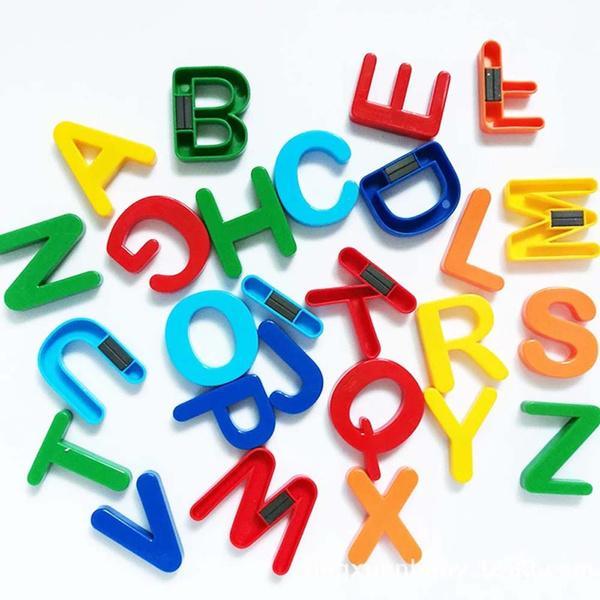 1924 Magnetic Letters To Learn Spelling - Zidbik
