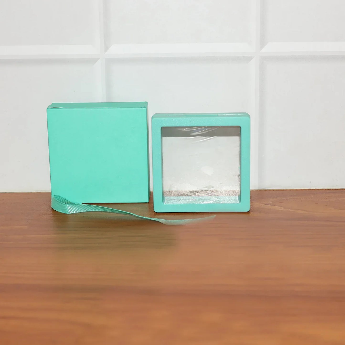 Transparent Jewellery Display Box (7x7 Cm 1 Pc) - Zidbik