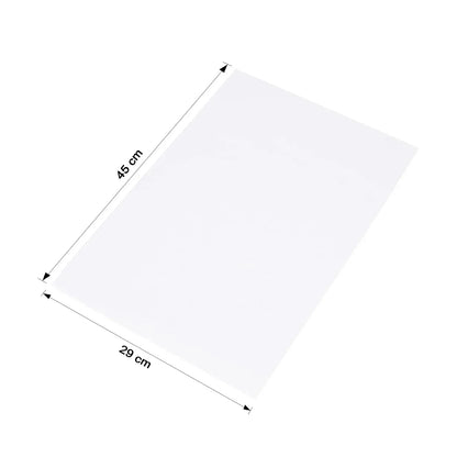 Transparent Plastic Fridge Mat 45 29 Cm (1 Pc) - Zidbik