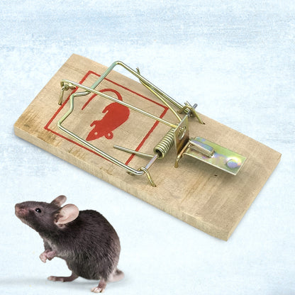 Wooden Mouse Rat Traps (1 Pc) - Zidbik