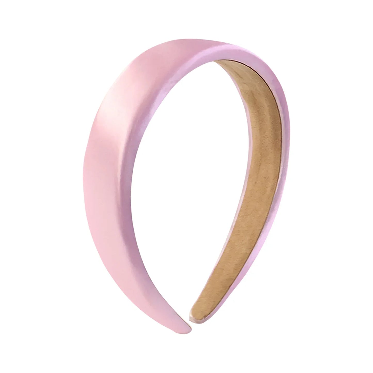Elegant Padded Satin Finish Hairband (1 Pc) - Zidbik