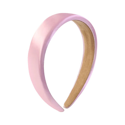 Elegant Padded Satin Finish Hairband (1 Pc) - Zidbik