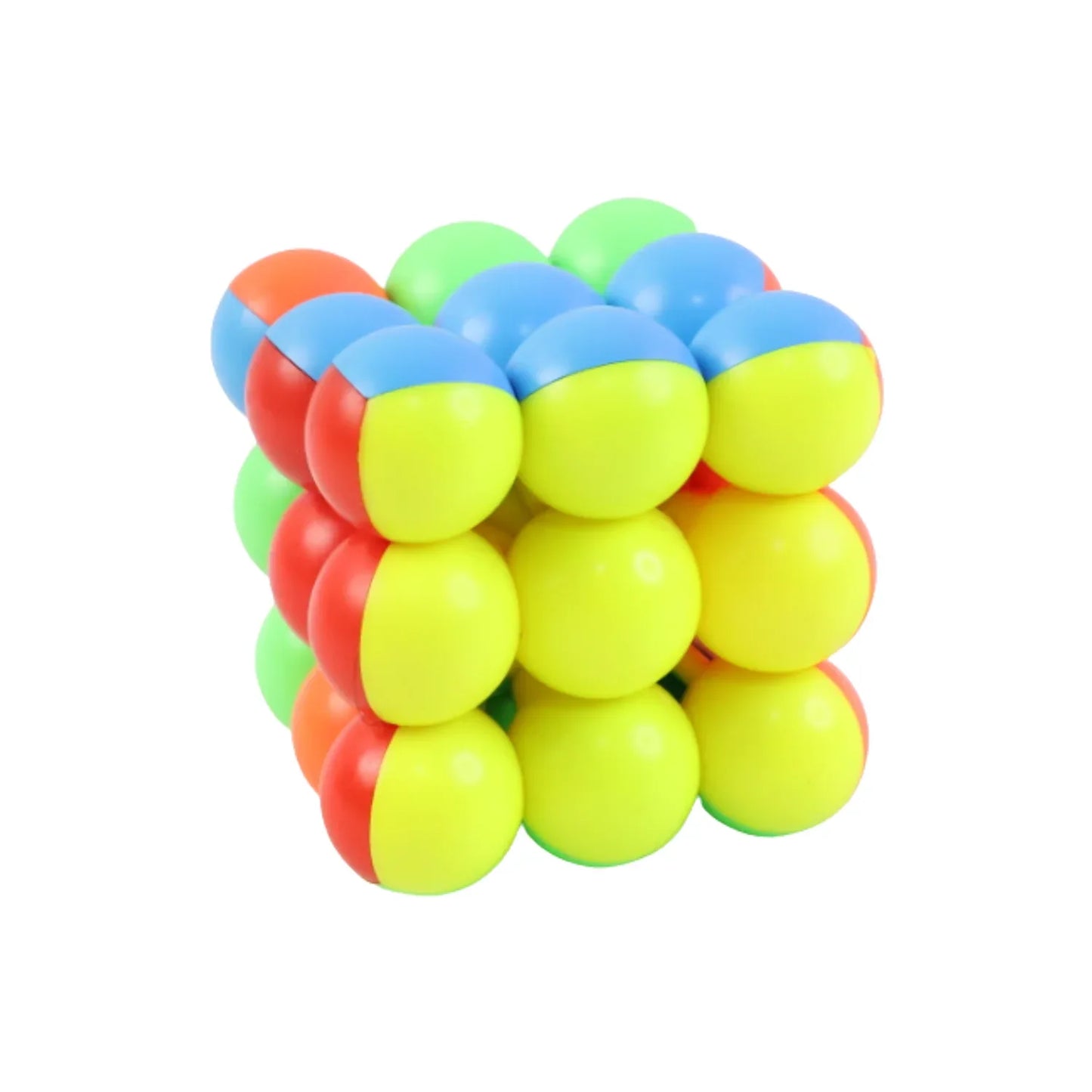 Speed Ball Cube Toy Colorful Puzzle Cube - Zidbik