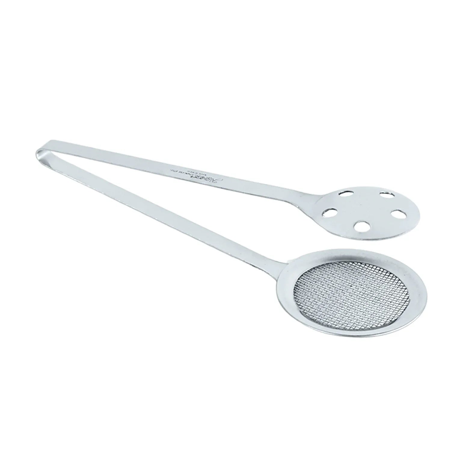 Apex Stainless Steel Skimmer Serving Tong - Zidbik