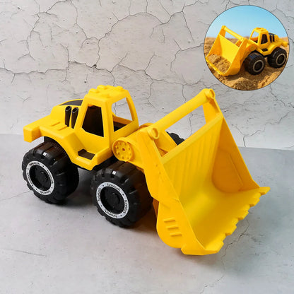 Funwoods Friction-powered Front Loader Bulldozer Toy - (1 Pc) - Zidbik