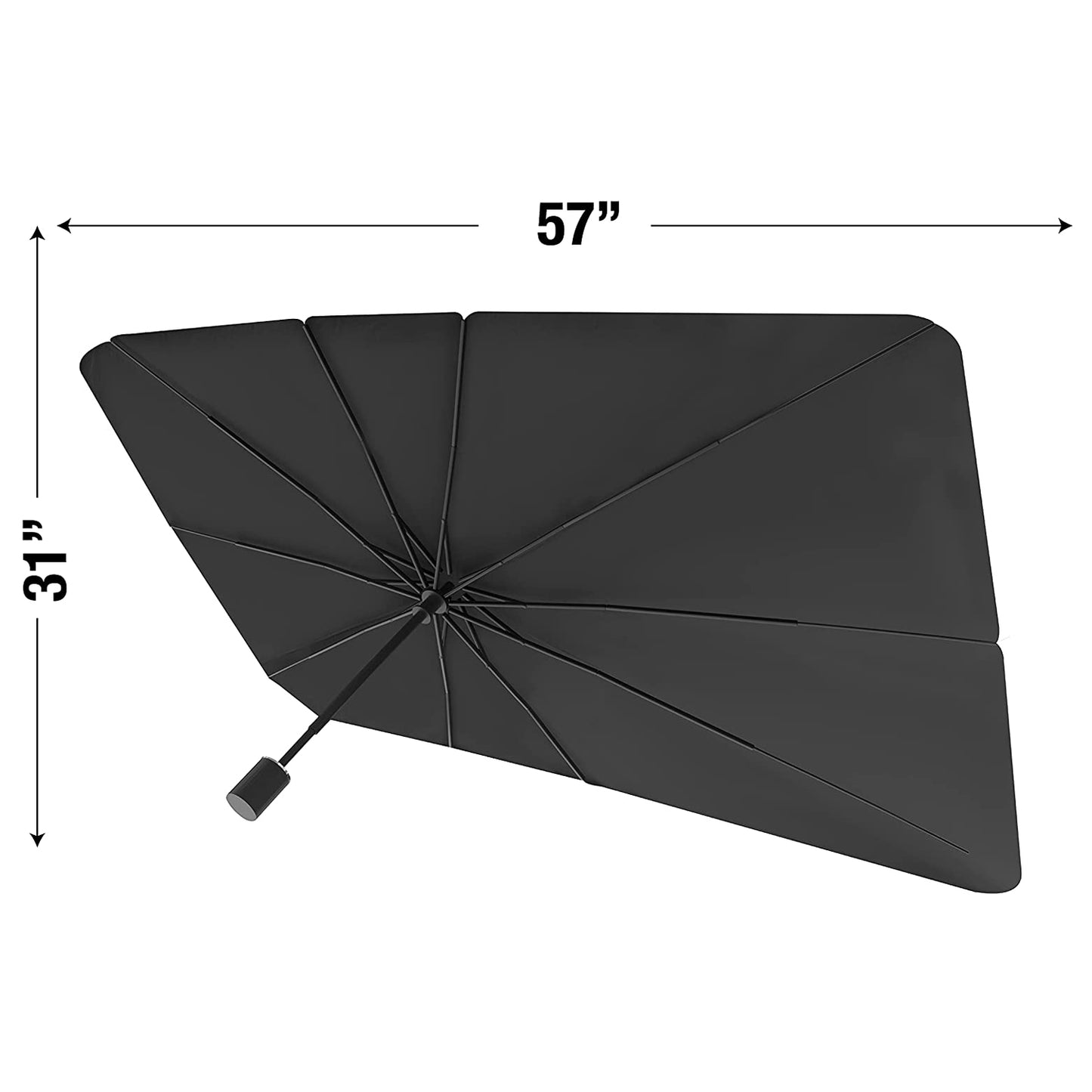 0519 Windshield Umbrella Sun Shade Cover Visor Sunshades Reviews Automotive Front Sunshade Fits Foldable Windshield Brella Various Heat Insulation Shield For Car - Zidbik