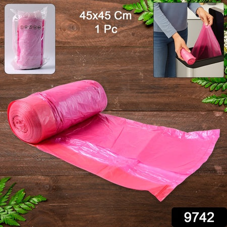 Garbage Bags Roll 45 X 45 Cm (1 Pc  Mix Color) - Zidbik