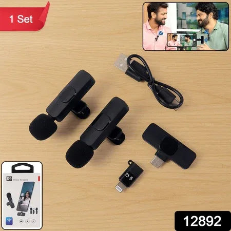 K9 Dual Wireless Microphone Set - Zidbik