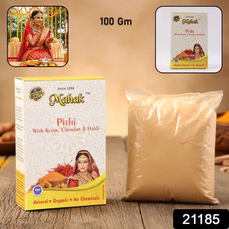 Traditional Face And Body Mahak Pithi 100 Gm - Zidbik