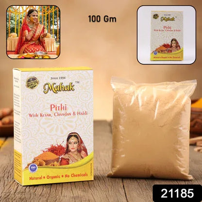 Traditional Face And Body Mahak Pithi 100 Gm - Zidbik