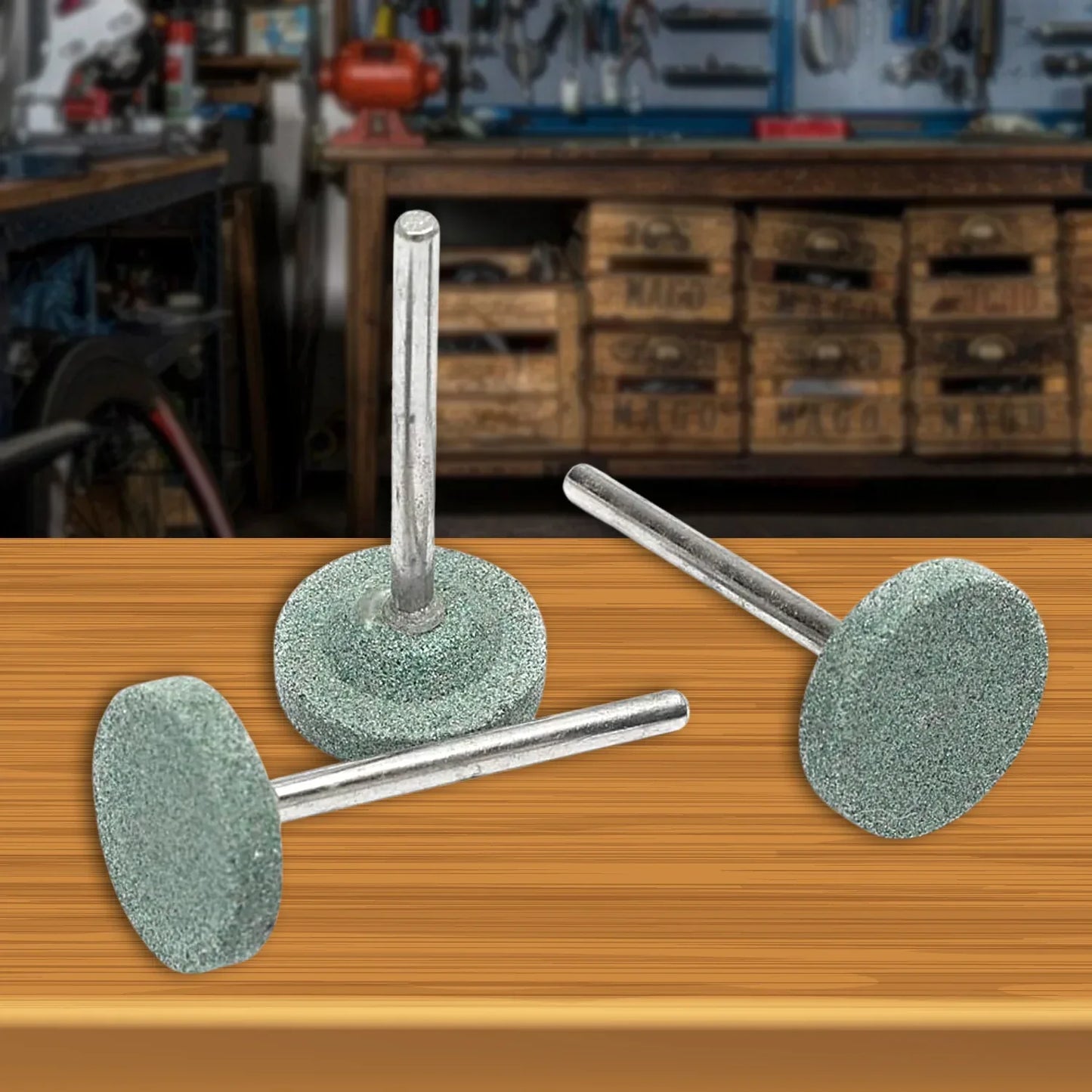 Grinding Head Abrasive Tool Mounted Stone (3 Pcs Set) - Zidbik