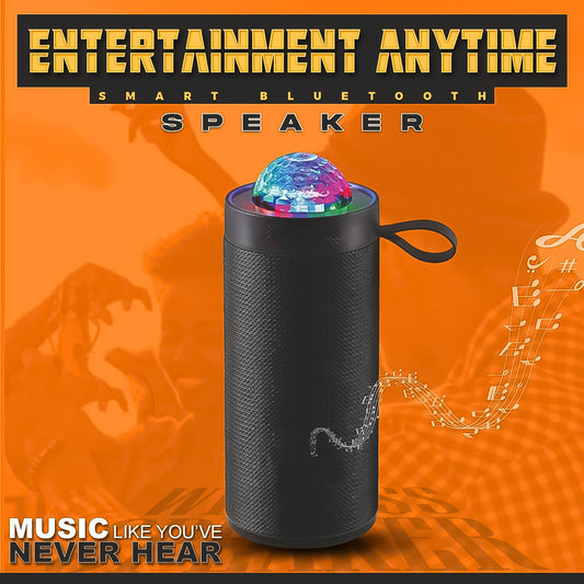 3d Disco Light Sound Bluetooth Speaker (1 Pc) - Zidbik