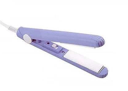 1215 Mini Portable Electronic Hair Straightener And Curler - Zidbik