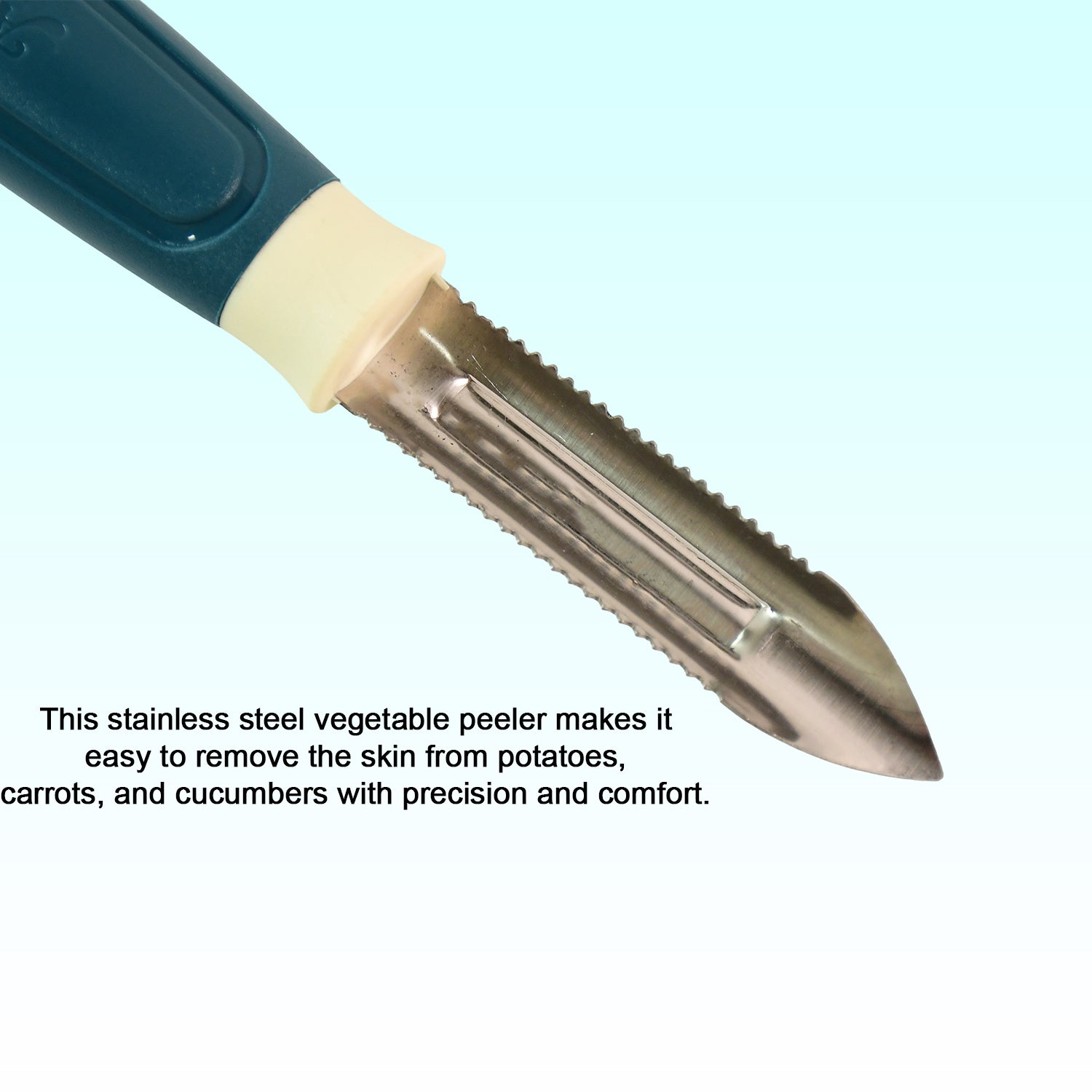 Apex Stainless Steel Blade Potato Peeler (1 Pc) - Zidbik