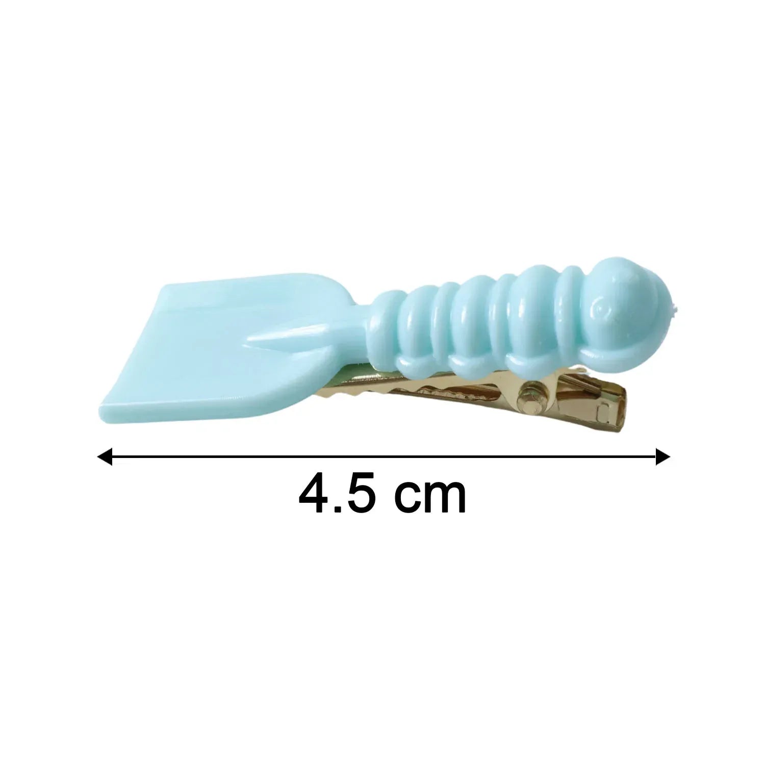 Cute Mini Spade Leaf Shape Hair Clip Set (2 Pc) - Zidbik