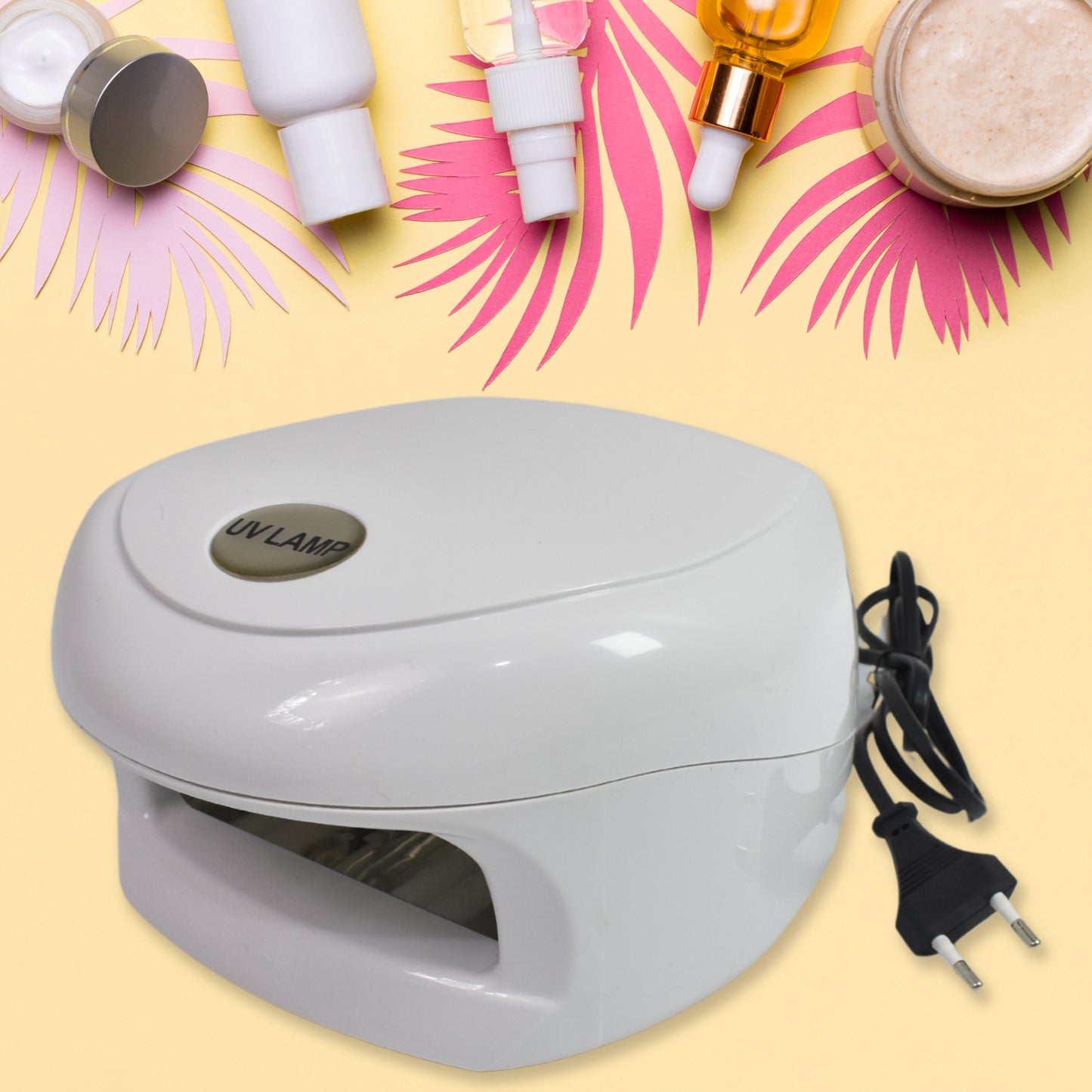 18w Led Uv Lamp Nail Dryer Gel Nail Lamp Nail Polish Curing Lamp (1 Pc) - Zidbik