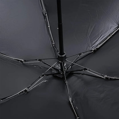 8562 3-fold Umbrella Summer Sun And Rain Protectionfoldable Cute Umbrella Uv Protection Rain Sun Umbrella Travel Accessories Umbrella For Children Girls And Boys (1 Pc With Zip Case) - Zidbik