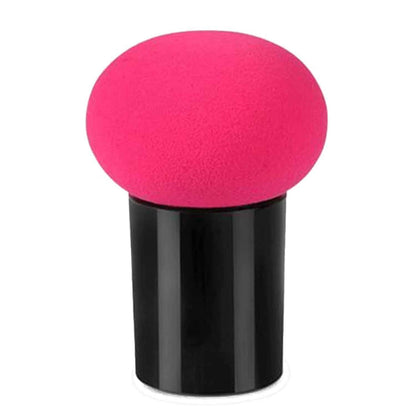Professional Makeup Sponge Puff with Handle - Enhance Your Makeup Routine (1 Pc)
