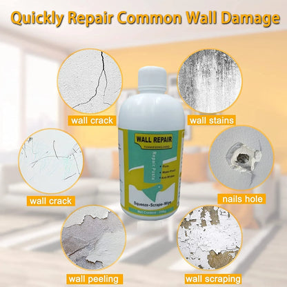 Wall Crack Repair Cream With Scraper - (Set) - Zidbik