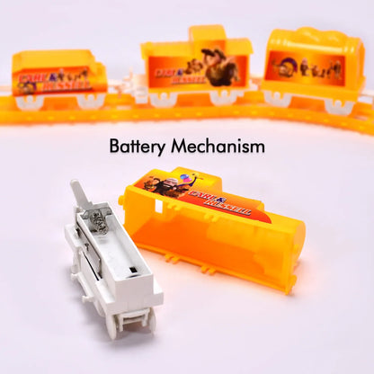 4472 Kids Toy Train High Speed Big Train Play Set Toy Battery Operated Train Set With Light And Sound - Zidbik
