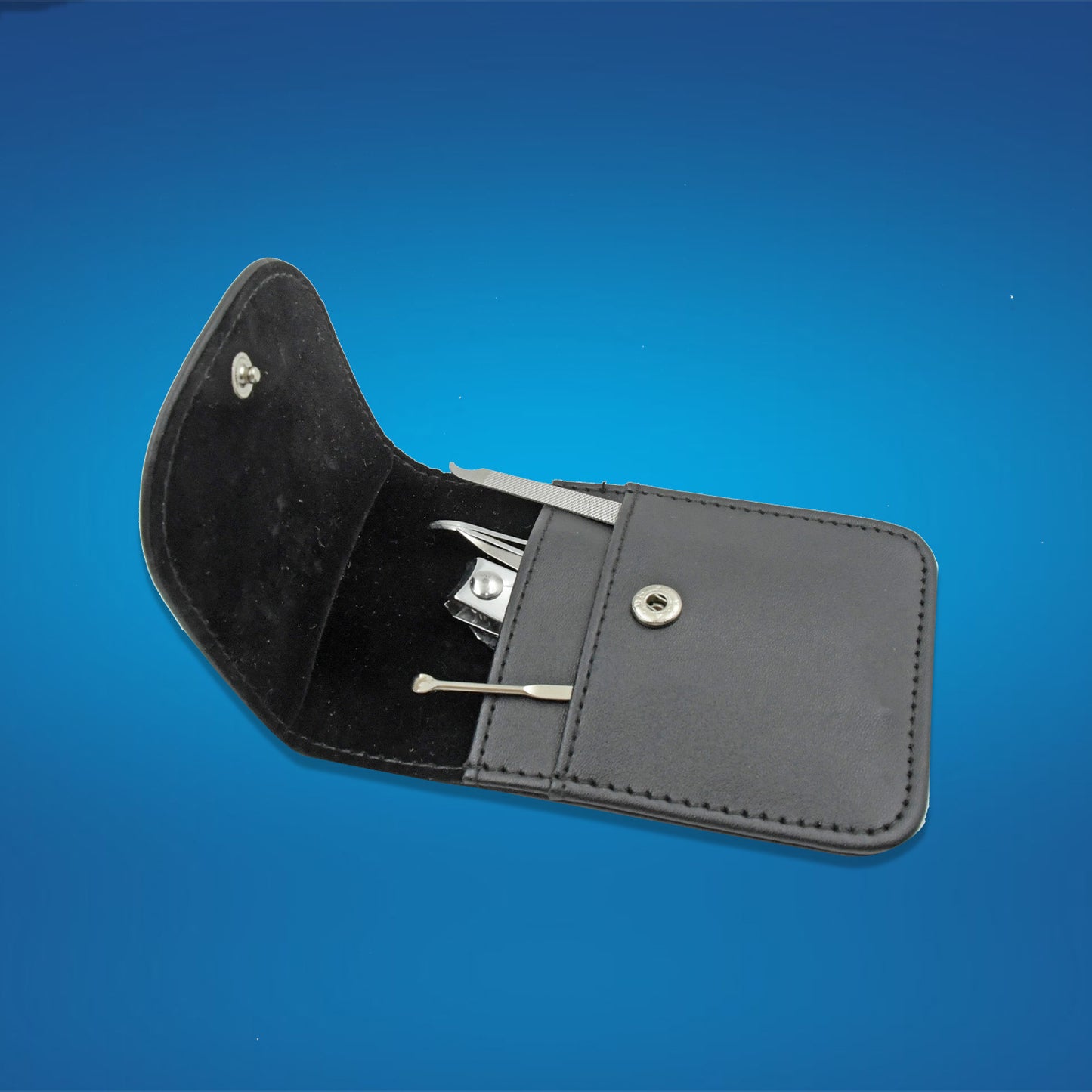 6729 Nail Scissors Professional Nail Clippers Kit Manicure Set 6 Pieces Top Grade Stainless Steel Grooming Kit For Travel Or Home Manicure Set (6 Pc Set) - Zidbik