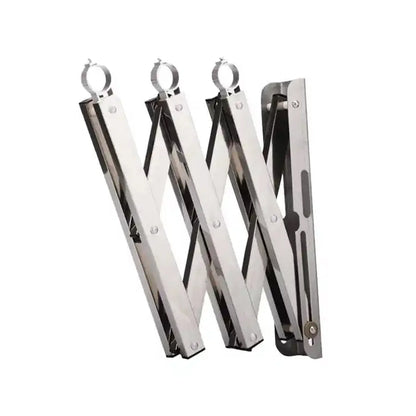 8785 Clothes Rail Rack Clothes Drying Racks Airer Clothes Drying Rack Wall Mounted Clotheshorse Clothes Airer Washing Cloth Line Extendable Fold Towel Rack Bar For Bathroom Indoor Outdoor - Zidbik
