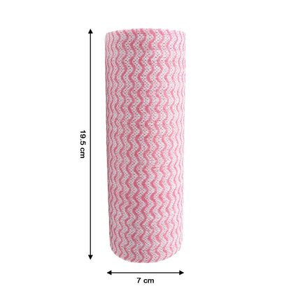 Multipurpose Reusable Kitchen Cleaning Cloth Multi Pulls Roll (1 Roll) - Zidbik