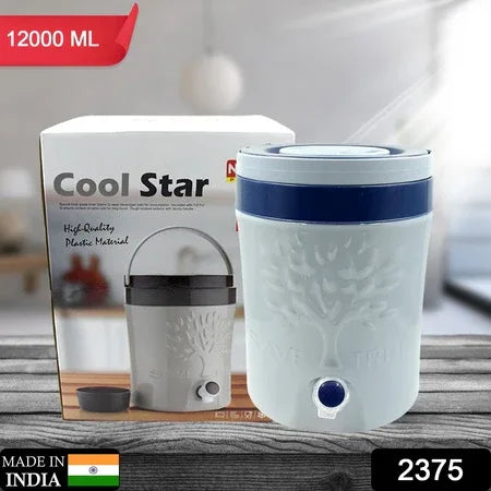 Insulated Plastic Water Rover Jug With A Sturdy Handle Water Jug Camper With Tap Plastic Insulated Water Water Storage Cool Water Storage For Home Travelling (2500ml 7500ml 12000ml) - Zidbik