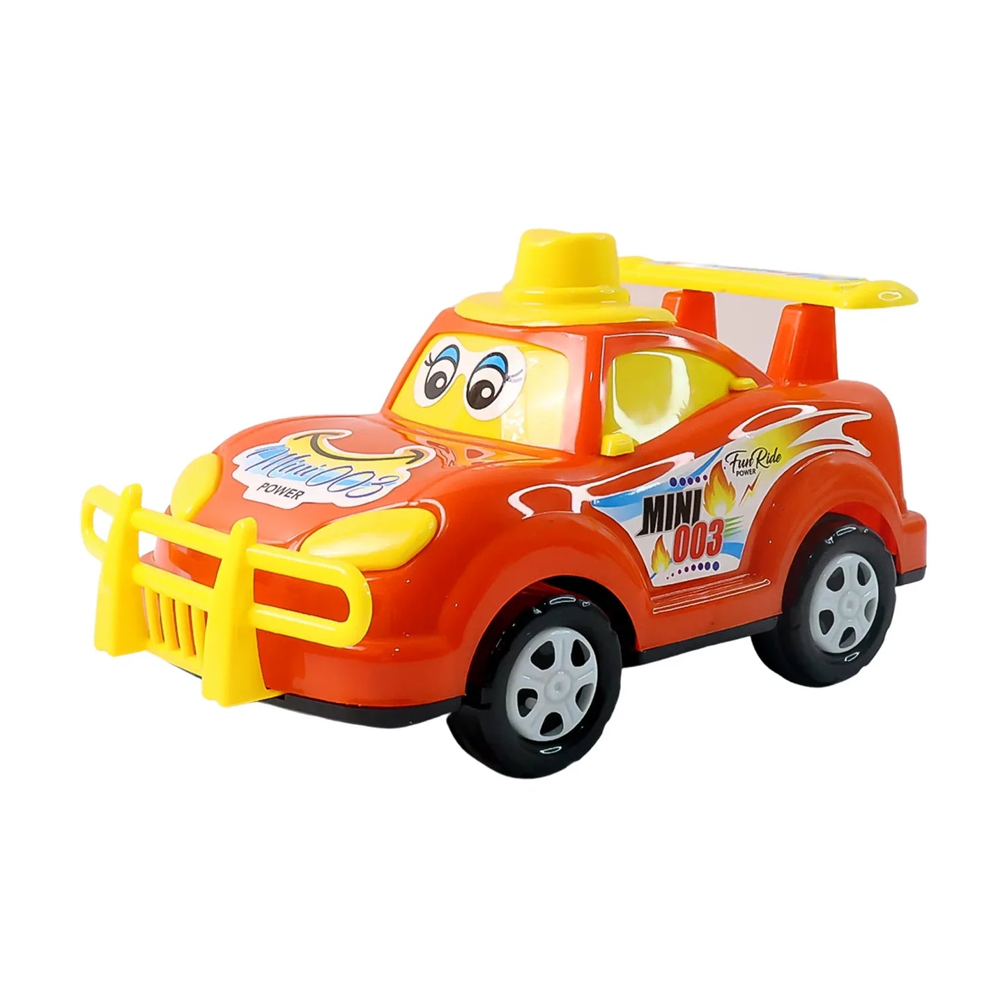 Funwoods Friction-powered Cartoon Racing Car Toy - (1 Pc) - Zidbik