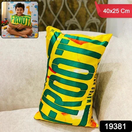 Soft Plush Cartoon Character Kids Pillow Cushion For Baby (40 X 25 Cm 1 Pc) - Zidbik