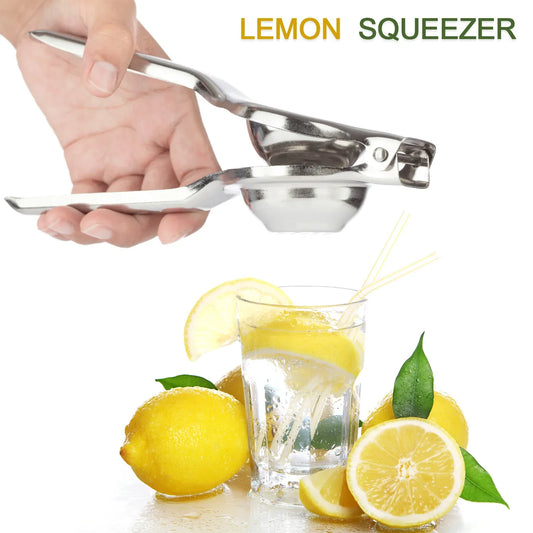 0132b Stainless Steel Lemon Squeezer - Zidbik