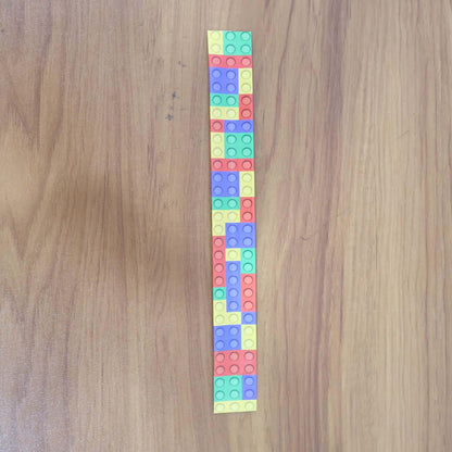 Colorful Snap Slap Bracelet Toy (1 Pc ) - Zidbik